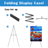 Falling in Art Display Easel Stand, 63